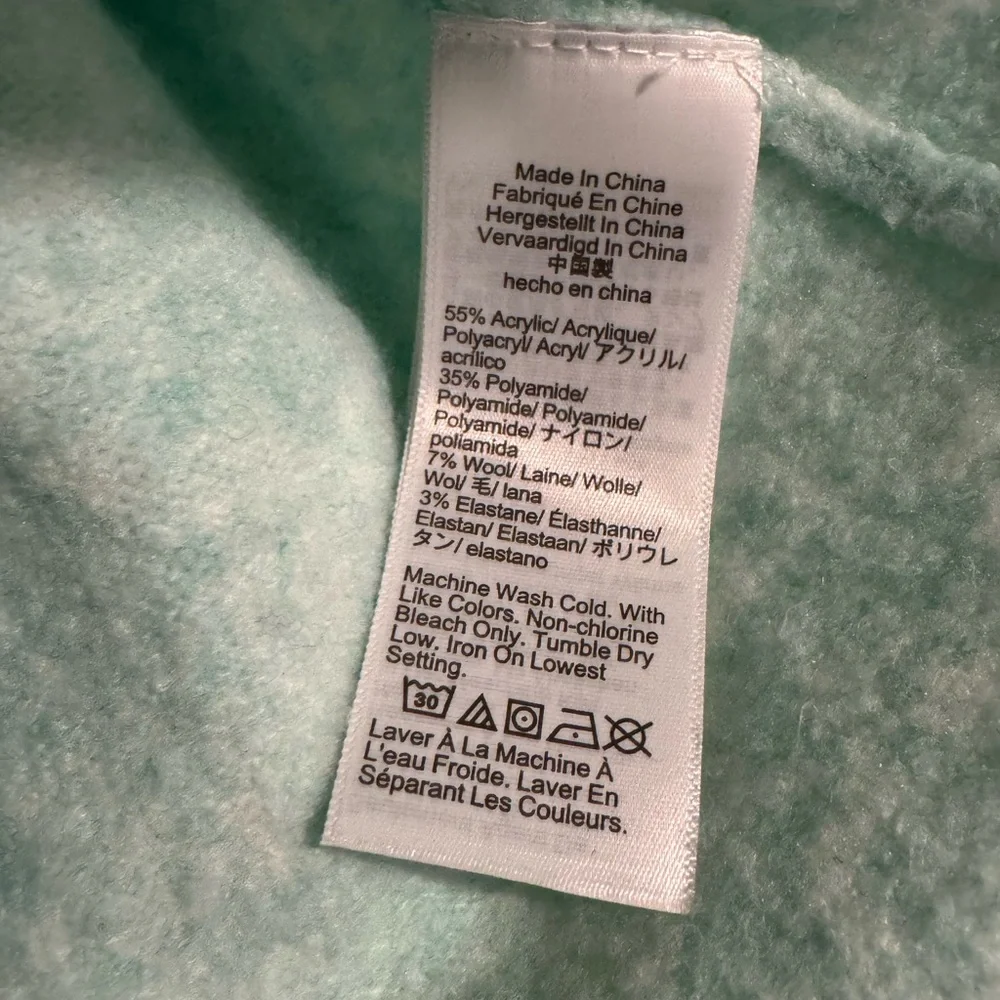 J. Crew Super Soft Wool Blend Crew Neck Sweater Size Large